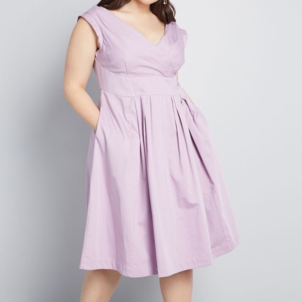 Modcloth EmilyandFin Keener Postures Dress